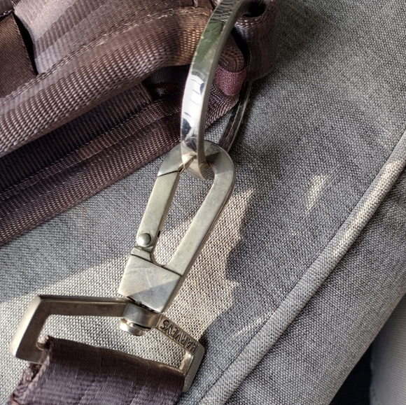 Large carriage hobo shoulder tote - Picture 7 of 10